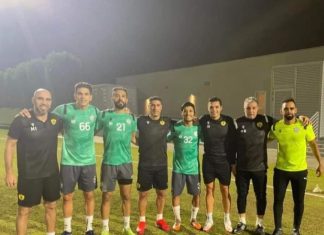 ثلاثي الرجاء يتدربون بقطر تحت إشراف السفري