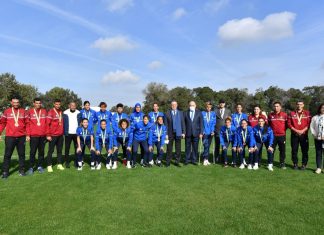 حفل استقبال على شرف لاعبات الجيش الملكي