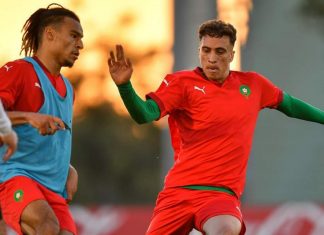 صور من تداريب المنتخب المغربي استعداد لكان الكاميرون