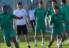 المنتخب المغربي يخوض آخر حصة تدريبية قبل التوجه للكاميرون