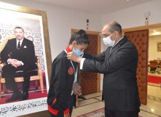 بالصور .. اليوسفية تحتفي بأفضل رياضية في المغرب