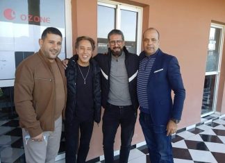 بالصور ..نجوم الرياضة والفن في ضيافة فريق نسوي بعين عتيق