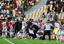 إيقاف بوفال وشاكلا لمبارتين وغرامة مالية للجامعة الملكية المغربية لكرة القدم