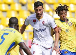 الوداد الرياضي ينهزم أمام بيترو أتلتيكو الأنغولي