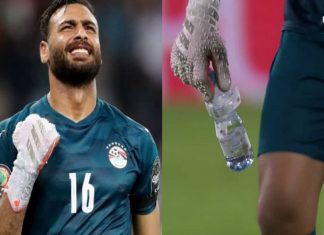 Vidéo.CAN 2022: le mystère de la bouteille du gardien égyptien élucidé