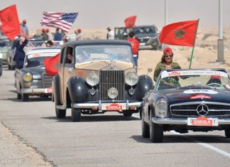 Franc succès du rallye Dakhla-El Guerguarat des voitures classiques