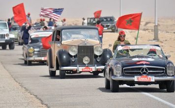 Franc succès du rallye Dakhla-El Guerguarat des voitures classiques