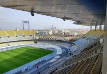 بالصور ..أشغال بملعب طنجة الكبير