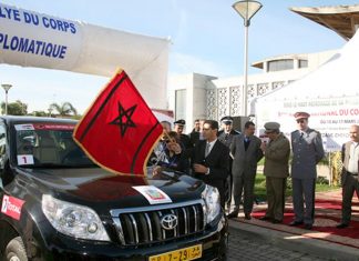 Le 17-ème Rallye national du corps diplomatique au départ