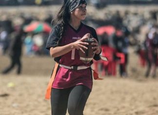 Fouzia Madhouni, une jeune femme animée par sa passion pour le football américain