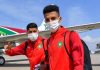 بالصور: بعثة المنتخب المغربي تشد الرحال صوب الكونغو الديمقراطية