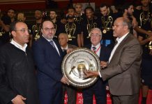 رئيس جامعة كرة السلة يهنئ جمعية سلا