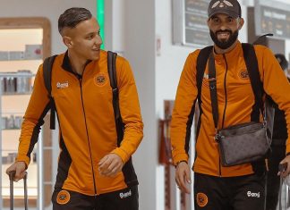 بالصور: بعثة نهضة بركان تغادر صوب مصر