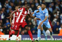 دوري أبطال أوروبا: مانشستر سيتي يفوز في ذهاب ربع النهائي على ضيفه أتلتيكو مدريد