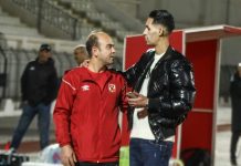 بانون يحضر تداريب الأهلي بالبيضاء