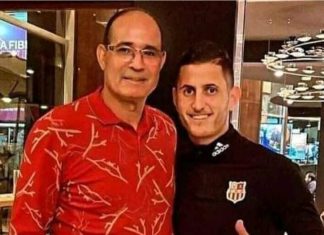 الزاكي يزور بعثة شباب بلوزداد قبل مواجهة الوداد