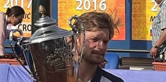 البلجيكي غوفان يتوج بجائزة الحسن للتنس في دورتها 36