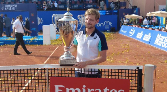 Tennis: David Goffin remporte la 36è édition du Grand Prix Hassan II