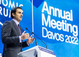 قطر 2022: سمو الأمير يشارك في الجلسة الافتتاحية لمنتدى الاقتصاد العالمي