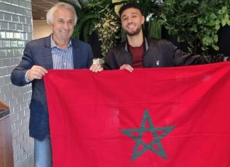 بالصور.. وحيد حاليلوزيتش ينهي خلاف “قنينة الماء” مع نصير مزراوي