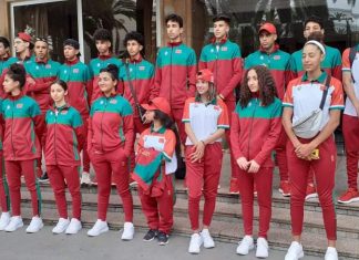 الرياضة المدرسية المغربية حاضرة في الجمنزياد بفرنسا