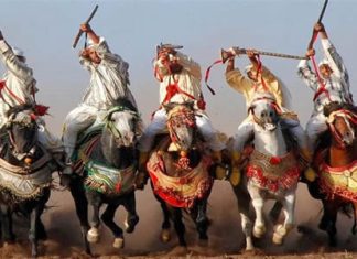 Coup d’envoi de la 21ème édition du Trophée Hassan II des arts équestres traditionnels « Tbourida »