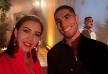 أسماء لمنور مع نجوم الكرة، حكيمي ومبابي