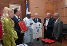 بالصور ..اتفاقية تعاون بين الجامعة الملكية المغرببة لكرة السلة والجمعية الاسرائلية لكرة السلة بالرباط