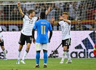 Ligue des nations: l’Allemagne se réveille et corrige l’Italie