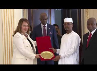 Bouchra Hajij, élevée au rang d’officier de l’Ordre National du Tchad
