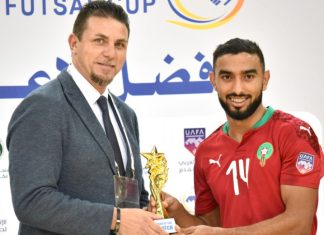 Arab Futsal Cup: Idriss Rais El Fenni élu homme du match Maroc-Mauritanie
