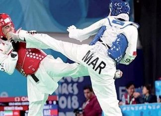 JM 2022:Médaillers d’argent pour les taekwondoïstes Fatima-Ezzahra Aboufaras et Omar Lakehal