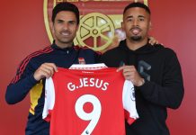 أرسنال يتعاقد مع البرازيلي غابرييل جيسوس