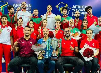 بطولة أفريقيا للتايكواندو: المنتخب المغربي يتوج باللقب