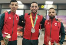 بالصور..استقبال حافل لأبطال الكاراطي