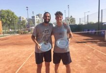 Tennis: Belle prestation internationale de Moundir et Lalami