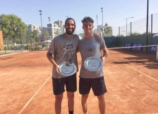 Tennis: Belle prestation internationale de Moundir et Lalami