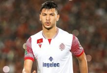 تأخر أشرف داري يقلق مدرب بريست الفرنسي