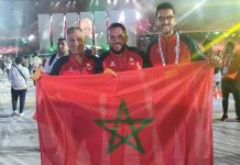 بالصور ..هكذا عبر طبيب الوفد الرياضي المغربي عن فرحته بإنجازات الأبطال المغاربة