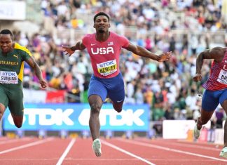 Mondiaux d’athlétisme: Fred Kerley mène un triplé américain sur 100 m