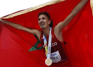 Vidéo.Mondiaux d’athlétisme: Soufiane El Bakkali champion du monde du 3.000 m steeple