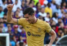 برشلونة يفوز على ريال سوسييداد وليفاندوفسكي يسجل ثنائية