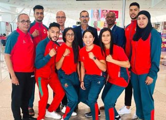 Le Maroc participe au Championnats d’Afrique de kick-boxing,