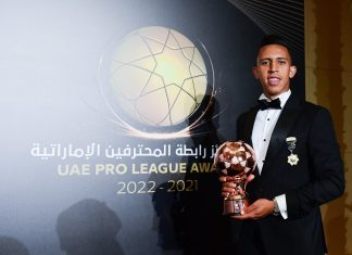 Soufiane Rahimi sacré meilleur joueur de ADNOC Pro League