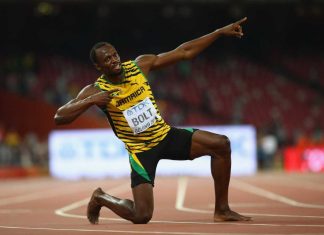 Usain Bolt veut faire de sa fameuse célébration une marque déposée