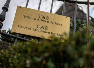 الطاس تلجأ إلى الطاس “التحكيم الرياضي”