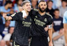 ريال مدريد يفوز بنتيجة عريضة على سيلتا فيغو