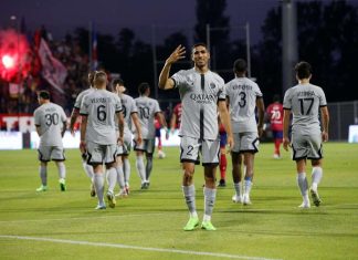 Vidéo; Ligue 1: Le PSG surclasse Clermont, Achraf Hakimi buteur