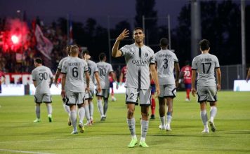 Vidéo; Ligue 1: Le PSG surclasse Clermont, Achraf Hakimi buteur