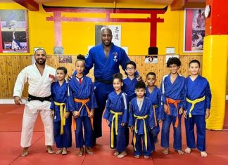 Teddy Riner prépare les Mondiaux de Judo au Maroc